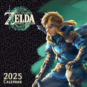 The Legend Of Zelda  - 2025 Square Calendar in the group MERCHANDISE / Merch / Spel at Bengans Skivbutik AB (5563895)