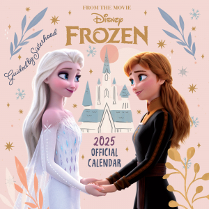 Disney Frozen  - 2025 Square Calendar in the group MERCHANDISE / Merch / Film-Musikal at Bengans Skivbutik AB (5563917)