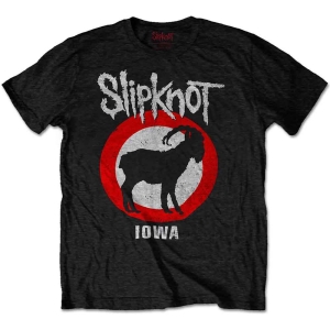 Slipknot - Iowa Goat Uni Bl T-Shirt in the group MERCHANDISE / T-shirt / Hårdrock at Bengans Skivbutik AB (5564336r)