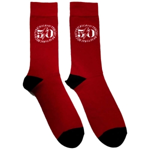 Ac/Dc - 50Th Logo Uni Red Socks (Eu 39-45) in the group MERCH / Minsishops-merch / Ac/Dc at Bengans Skivbutik AB (5564488)