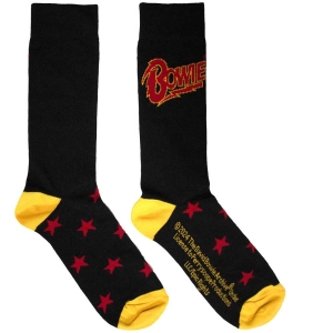 David Bowie - Stars Uni Bl Socks (Eu 39-45) in the group MERCHANDISE / Merch / Pop-Rock at Bengans Skivbutik AB (5564494)