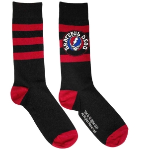 Grateful Dead - Steal Your Face Logo Bl Socks (Eu 39-45) in the group MERCHANDISE / Merch / Pop-Rock at Bengans Skivbutik AB (5564495)