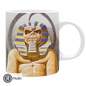 Iron Maiden - Mug - 320 Ml - Powerslave in the group MERCHANDISE / Merch / Hårdrock at Bengans Skivbutik AB (5564629)