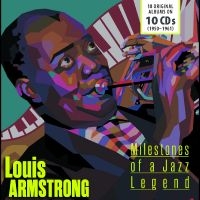 Armstrong Louis - Armstrong - Milestones Of A Jazz Le in the group CD / Upcoming releases / Jazz at Bengans Skivbutik AB (5564687)