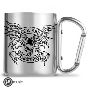 Metallica - Mug Carabiner - Seek And Destroy in the group MERCHANDISE / Merch / Hårdrock at Bengans Skivbutik AB (5564756)