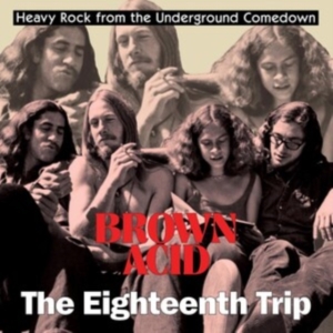 Various Artists - Brown Acid: The 18Th Trip in the group CD / Hårdrock at Bengans Skivbutik AB (5564824)