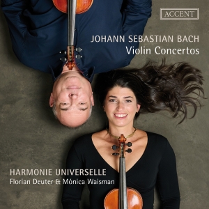 Florian Deuter Monica Waisman Har - J.S. Bach: Violin Concertos in the group OUR PICKS / Friday Releases / Friday the 18th of october 2024 at Bengans Skivbutik AB (5565222)