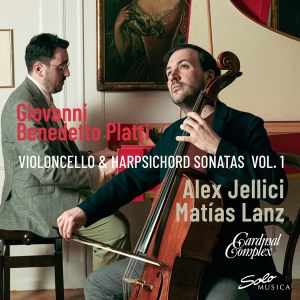 Alex Jellici Matias Lanz - G. B. Platti: Violoncello & Harpsic in the group CD / Upcoming releases / Classical at Bengans Skivbutik AB (5565337)