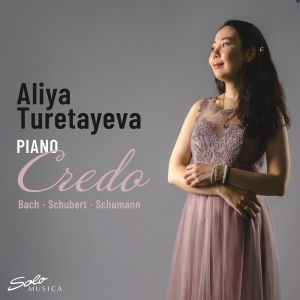 Aliya Turetayeva - J.S. Bach, Schubert & Schumann: Cre in the group OUR PICKS / Friday Releases / Friday the 18th of october 2024 at Bengans Skivbutik AB (5565339)