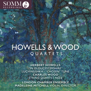 London Chamber Ensemble Madeleine - Howells & Wood: Quartets in the group CD / Upcoming releases / Classical at Bengans Skivbutik AB (5565343)