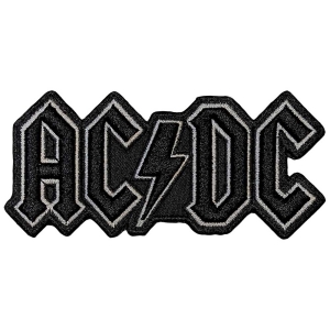 Ac/Dc - Black Logo Woven Patch in the group MERCHANDISE / Merch / Nyheter / Hårdrock at Bengans Skivbutik AB (5565556)