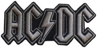 Ac/Dc - Patch Silver Logo (4,7 X 10 Cm) in the group MERCHANDISE / Merch / Kommande / Hårdrock at Bengans Skivbutik AB (5565558)