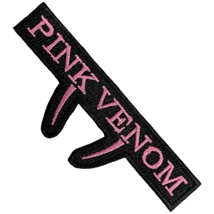 Blackpink - Pink Venom Woven Patch in the group MERCHANDISE / Merch / Nyheter / K-Pop at Bengans Skivbutik AB (5565561)