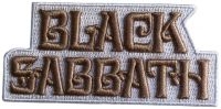 Black Sabbath - Patch Text Logo Red (4,5 X 9,4 Cm) in the group MERCHANDISE / Merch / Kommande / Hårdrock at Bengans Skivbutik AB (5565562)