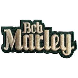 Bob Marley - Text Logo Woven Patch in the group MERCHANDISE / Merch / Reggae at Bengans Skivbutik AB (5565567)