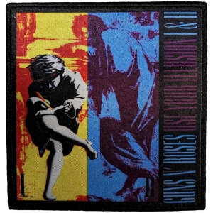 Guns N Roses - Use Your Illusion Printed Patch in the group MERCHANDISE / Merch / Nyheter / Hårdrock at Bengans Skivbutik AB (5565582)