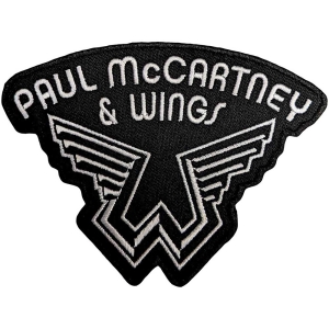 Paul Mccartney - Wings Logo Woven Patch in the group MERCHANDISE / Merch / Pop-Rock at Bengans Skivbutik AB (5565598)