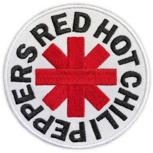 Red Hot Chili Peppers - Asterisk Wht Woven Patch in the group MERCHANDISE / Merch / Nyheter / Pop-Rock at Bengans Skivbutik AB (5565601)