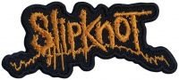 Slipknot - Patch Orange Logo (9,8 X 4,3 Cm) in the group MERCHANDISE / Merch / Kommande / Hårdrock at Bengans Skivbutik AB (5565603)