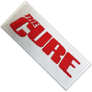 The Cure - Red Logo Woven Patch in the group MERCHANDISE / Merch / Pop-Rock at Bengans Skivbutik AB (5565605)