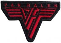 Van Halen - Patch Classic Red Logo (5,5 X 7,9 C in the group MERCHANDISE / Merch / Hårdrock at Bengans Skivbutik AB (5565611)