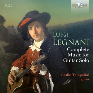 Giulio Tampalini - Legnani: Complete Music For Guitar in the group OUR PICKS / Friday Releases / Friday the 1st of November 2024 at Bengans Skivbutik AB (5565712)