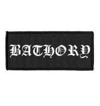 Bathory - Patch - Logo in the group MERCHANDISE / Accessoarer / Kommande / Hårdrock at Bengans Skivbutik AB (5565865)