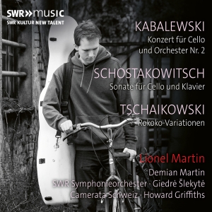 Lionel Martin - Kabalevsky, Shostakovich & Tchaikov in the group CD / Upcoming releases / Classical at Bengans Skivbutik AB (5565914)