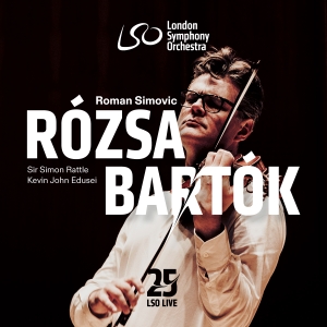 Roman Simovic Sir Simon Rattle Ke - Rózsa/Bartók: Violin Concertos in the group MUSIK / SACD / Kommande / Klassiskt at Bengans Skivbutik AB (5565935)