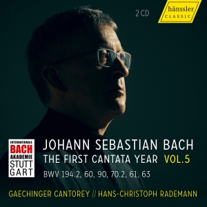 Gaechinger Cantorey Hans-Christoph - J. S. Bach: The First Cantata Year, in the group OUR PICKS / Friday Releases / Friday the 1st of November 2024 at Bengans Skivbutik AB (5565948)