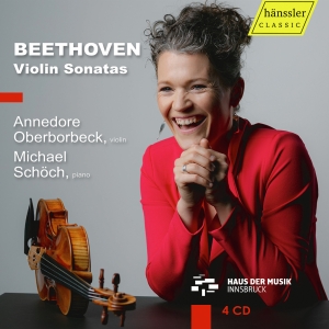 Annedore Oberborbeck Michael Schoc - Beethoven: Violin Sonatas in the group OUR PICKS / Friday Releases / Friday the 1st of November 2024 at Bengans Skivbutik AB (5565949)