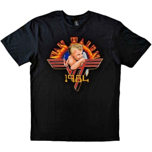 Van Halen - Cherub 84 Uni Bl T-Shirt in the group MERCHANDISE / T-shirt / Nyheter / Hårdrock at Bengans Skivbutik AB (5566077r)