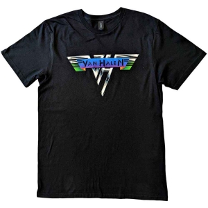 Van Halen - Original Logo Uni Bl T-Shirt in the group MERCHANDISE / T-shirt / Nyheter / Hårdrock at Bengans Skivbutik AB (5566078r)