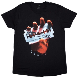 Judas Priest - British Steel Lady Bl T-Shirt in the group MERCHANDISE / T-shirt / Nyheter / Hårdrock at Bengans Skivbutik AB (5566145r)