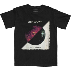 Shinedown - Planet Zero Album Uni Bl T-Shirt in the group MERCHANDISE / T-shirt / Nyheter / Pop-Rock at Bengans Skivbutik AB (5566338r)