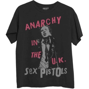 Sex Pistols - Anarchy In The Uk Bl T-Shirt in the group MERCHANDISE / T-shirt / Nyheter / Punk at Bengans Skivbutik AB (5566340r)