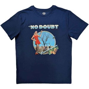 No Doubt - Tragic Kingdom Uni Denim T-Shirt in the group MERCHANDISE / T-shirt / Pop-Rock at Bengans Skivbutik AB (5566716r)