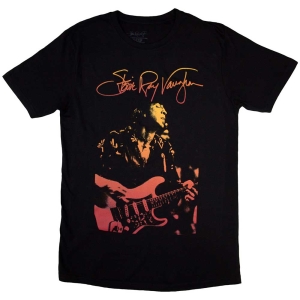 Stevie Ray Vaughan - Signature Uni Bl T-Shirt in the group MERCHANDISE / T-shirt / Blues at Bengans Skivbutik AB (5567010r)