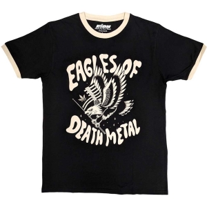 Eagles Of Death Metal - Eagle Ringer Uni Bl T-Shirt in the group MERCHANDISE / T-shirt / Hårdrock at Bengans Skivbutik AB (5567278r)