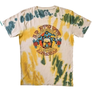 Grateful Dead - Jester Uni Natrl Dip-Dye T-Shirt in the group MERCHANDISE / T-shirt / Pop-Rock at Bengans Skivbutik AB (5567281r)