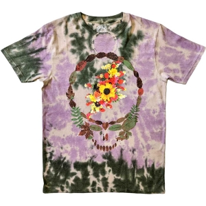 Grateful Dead - Dead Leaves & .. Natrl Dip-Dye T-Shirt in the group MERCHANDISE / T-shirt / Pop-Rock at Bengans Skivbutik AB (5567282r)