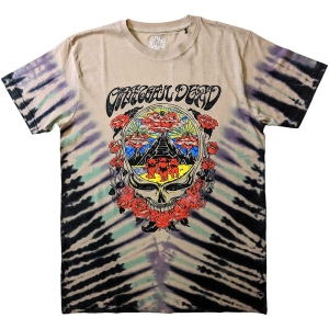 Grateful Dead - Eye Clouds Uni Sand Dip-Dye T-Shirt in the group MERCHANDISE / T-shirt / Pop-Rock at Bengans Skivbutik AB (5567284r)