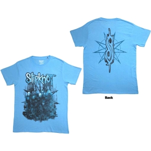 Slipknot - Tesf Band Uni Blue T-Shirt in the group MERCHANDISE / T-shirt / Hårdrock at Bengans Skivbutik AB (5567289r)