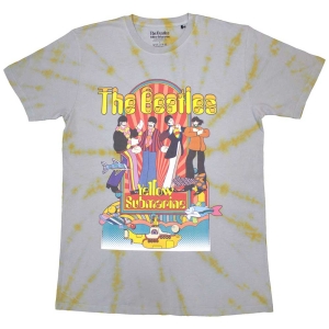 Beatles - Ysm Band & Fish Grey Dip-Dye T-Shirt in the group MERCHANDISE / T-shirt / Pop-Rock at Bengans Skivbutik AB (5567297r)