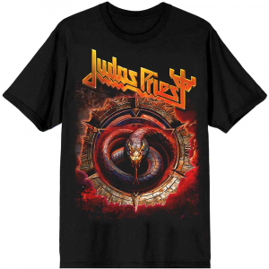 Judas Priest - The Serpent Uni Bl T-Shirt in the group MERCHANDISE / T-shirt / Hårdrock at Bengans Skivbutik AB (5567532r)