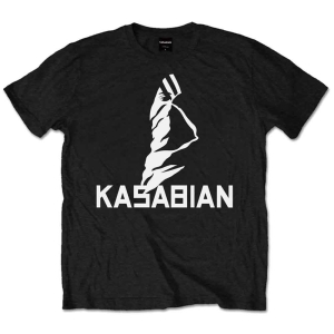 Kasabian - Ultra Face Uni Bl T-Shirt in the group MERCHANDISE / T-shirt / Pop-Rock at Bengans Skivbutik AB (5567533r)