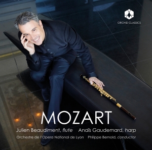 Julien Beaudiment Anais Gaudemard - Mozart: Works For Flute in the group CD / Upcoming releases / Classical at Bengans Skivbutik AB (5568419)