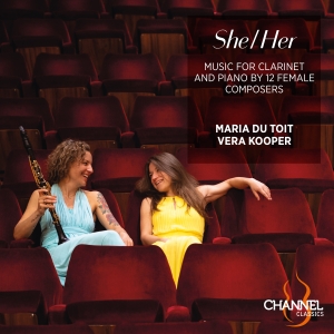 Maria Du Toit Vera Kooper - She/Her - Music For Clarinet & Pian in the group OUR PICKS / Friday Releases / Friday the 15th of november 2024 at Bengans Skivbutik AB (5568452)