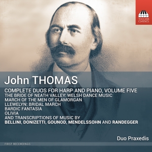 Duo Praxedis - John Thomas: Complete Duos For Harp in the group OUR PICKS / Friday Releases / Friday the 15th of november 2024 at Bengans Skivbutik AB (5568631)