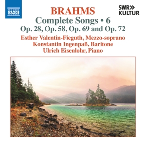 Esther Valentin-Fieguth Konstantin - Brahms: Complete Songs, Vol. 6 in the group OUR PICKS / Friday Releases / Friday the 6th december 2024 at Bengans Skivbutik AB (5568828)